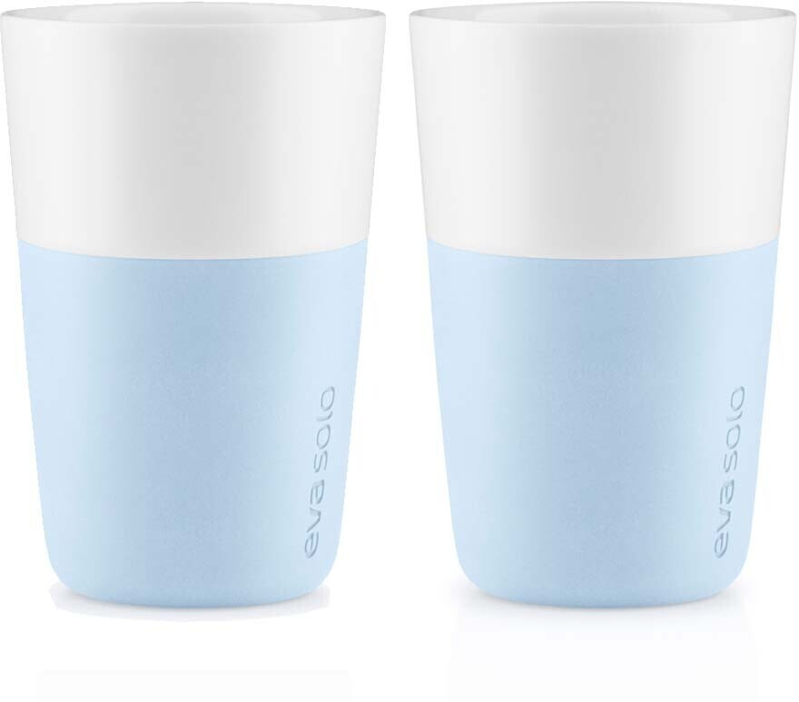 Eva solo Caffé Latte mug 360 ml, set of 2 soft blue