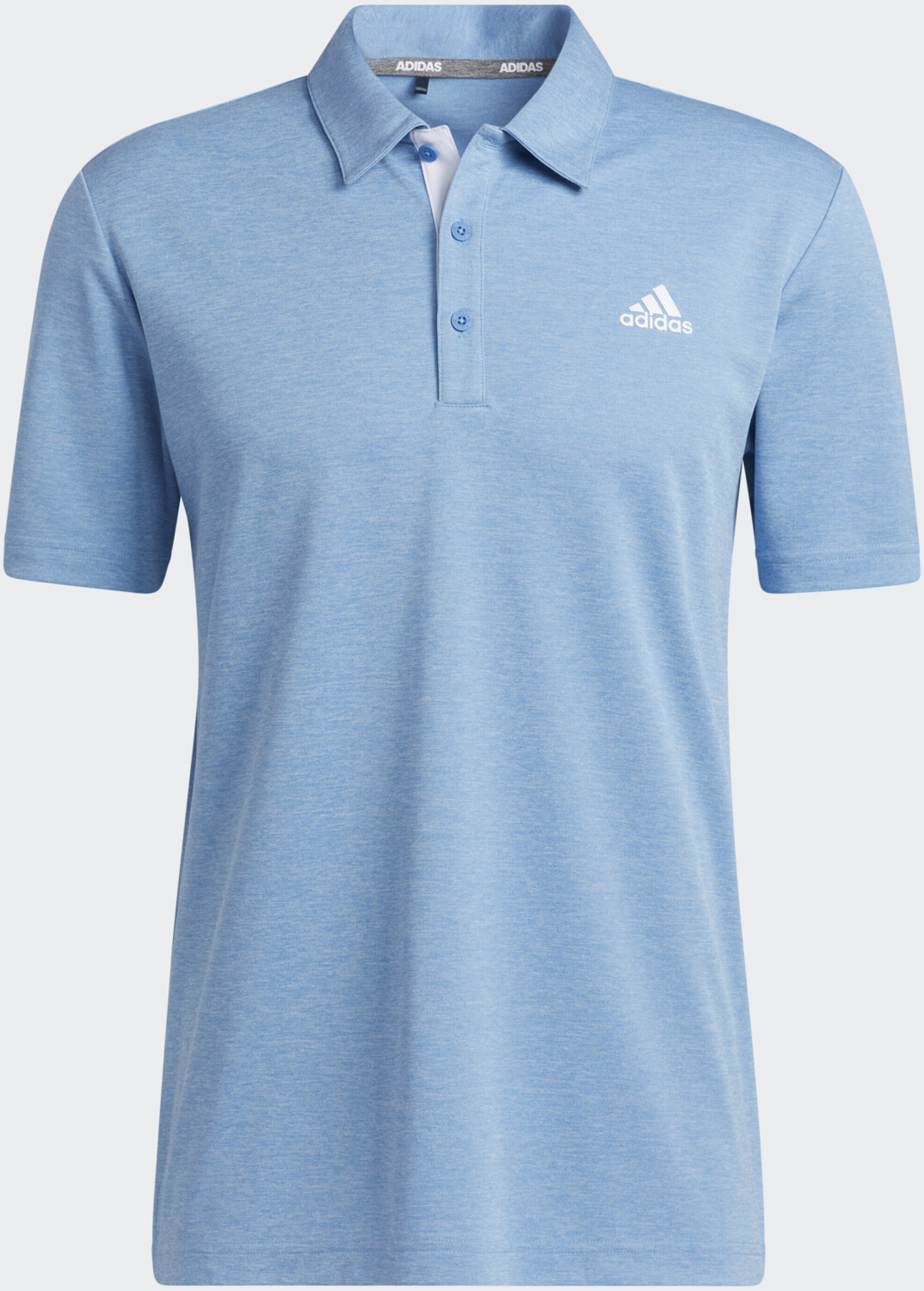 Adidas Golf Advantage Novelty Heathered Polo Shirt focus blue melnage (GU6081)