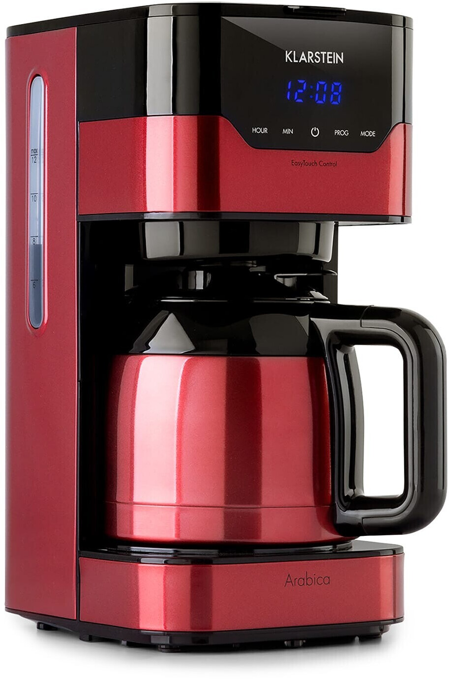 Klarstein Coffee Maker Arabica 1.2 L red