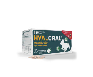 Farmadiet Hyaloral Razas Pequenas y Medias Blísters con 90 Comprimidos 