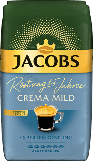 Jacobs Krönung Ganze Bohne Angebot 1000g Jacobs Röstung des Jahres Crema Mild ganze Bohne (1000g) ab 14,99