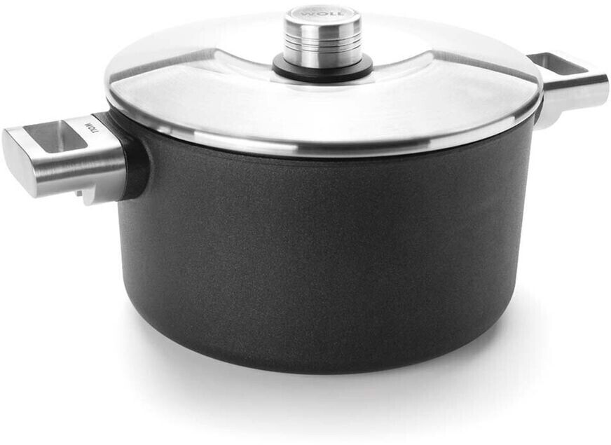 WOLL DIAMOND XR LOGIC 11 SAUTE PAN + GLASS LID W/SS TRIM