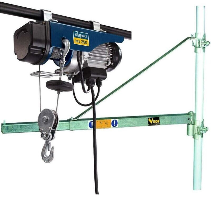 Scheppach HRS400 + Pivot Arm Support
