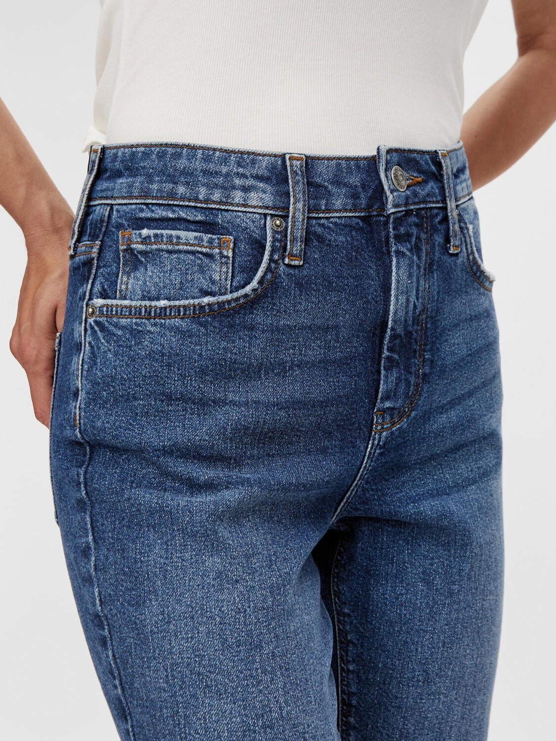 YAS YASZEO ANKLE - Relaxed fit jeans - dark grey - Zalando.de
