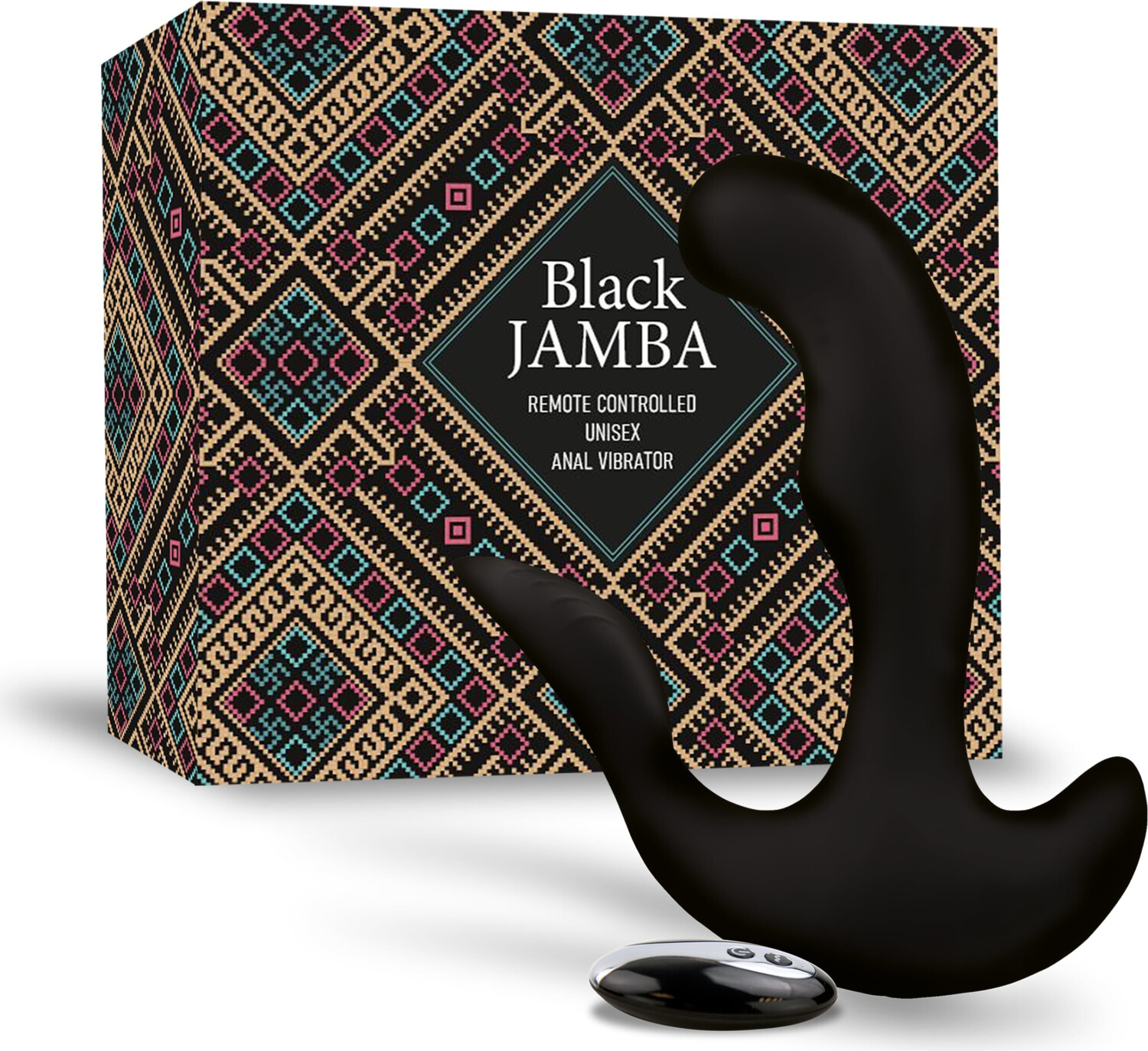 FeelzToys Black Jamba Anal Vibrator