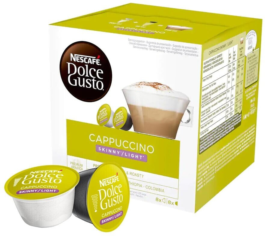 Nescaf Dolce Gusto Cappuccino Light x16 au meilleur prix sur