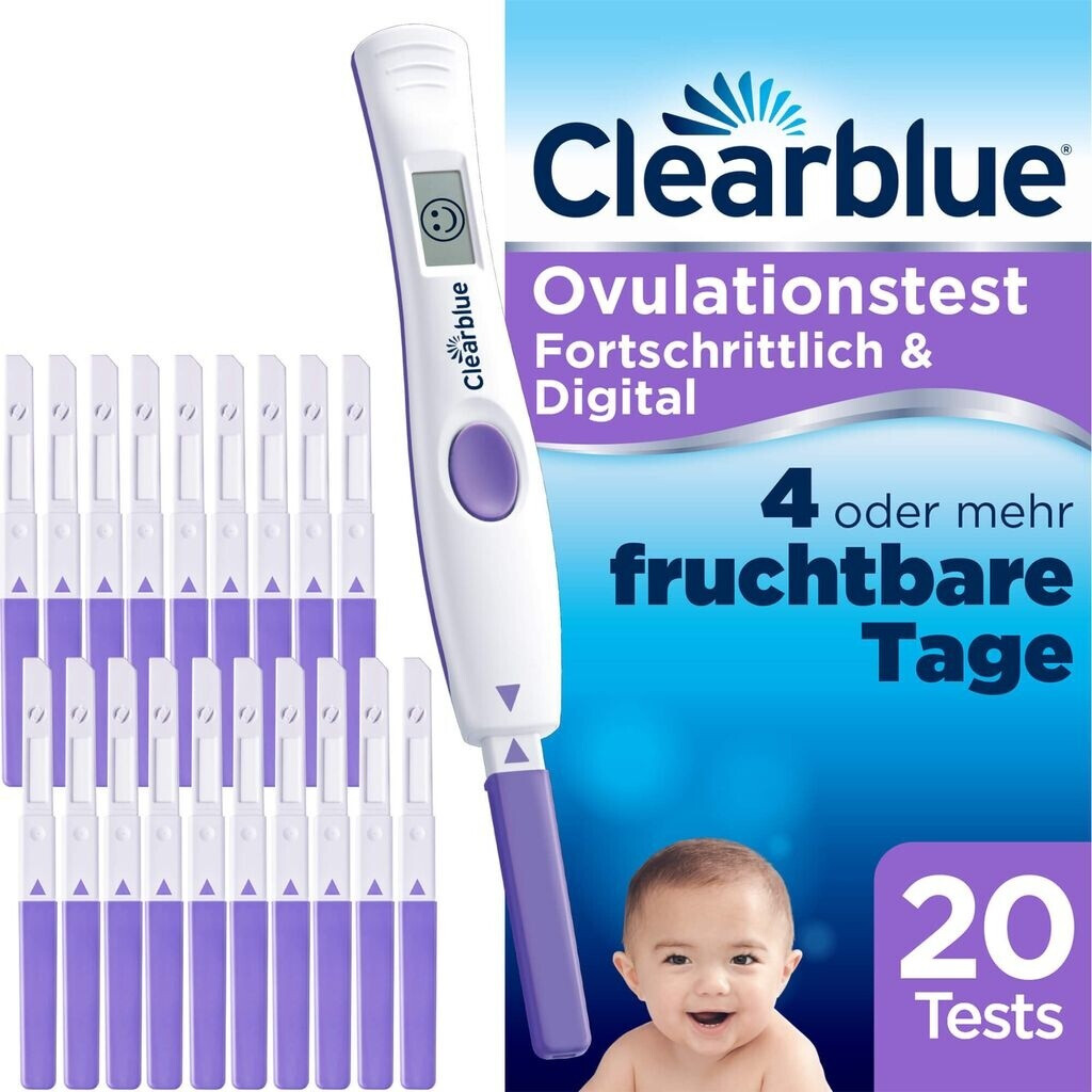 Clearblue Ovulationstest fortschrittlich & digital ab € 29,11