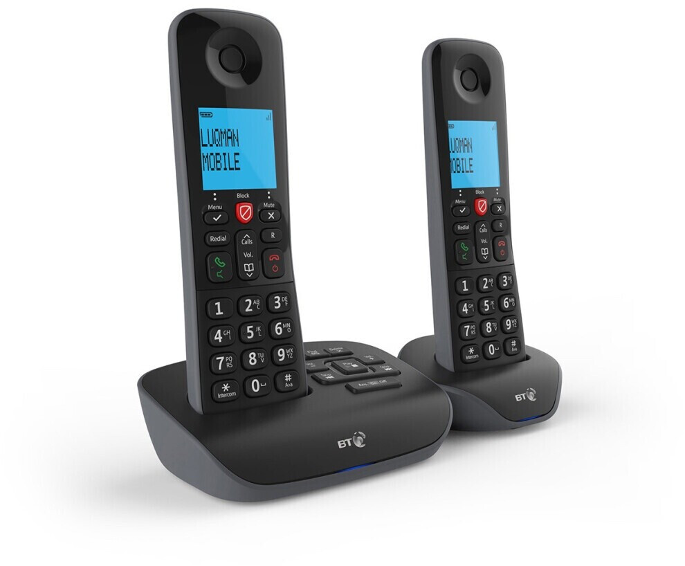 BT Essential Cordless Home Phone with Nuisance Call Blocking and Answering Machine