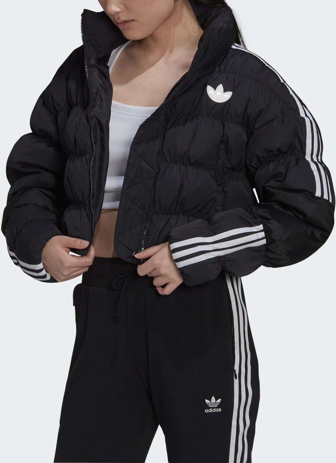 Adidas Short Synthetic Down Puffer Jacket black (GU1770) au meilleur prix sur idealo.fr