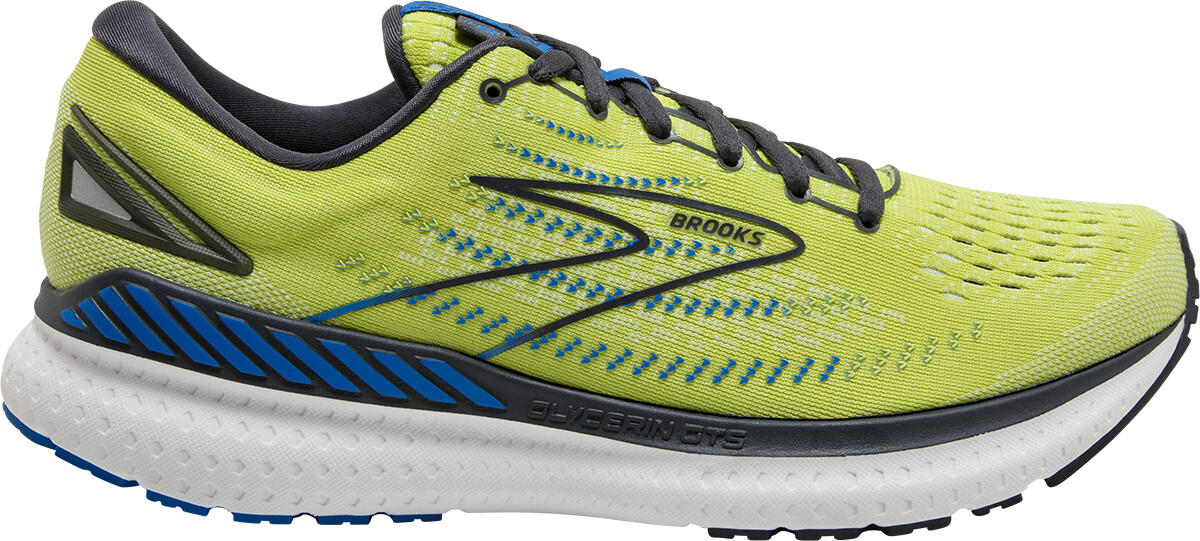 Brooks Glycerin Gts 19 (1103571) Yellow Navy Blue