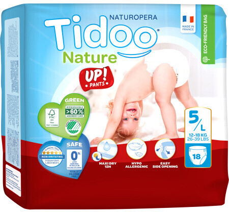 Tidoo Nature Up ! Pants T5 (12-18 kg) 18 couches