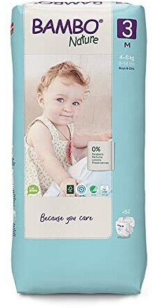 Bambo Nature T3 (4-8 kg) 52 couches