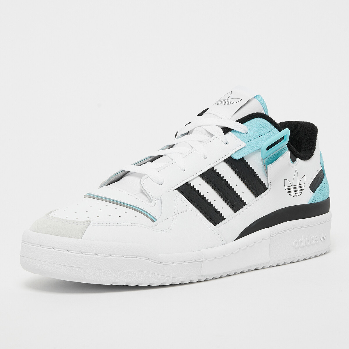 Adidas Forum Exhibit Low cloud white /core black/pulse aqua ab 94,99 â¬ | Preisvergleich bei 