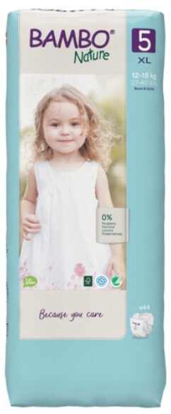 Bambo Nature T5 (12-18 kg) 44 couches
