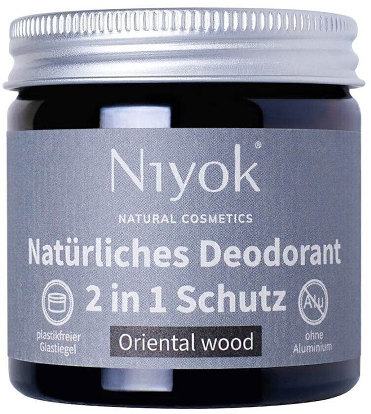 Niyok Natural Deodorant 2in1 Oriental Wood (40 ml)