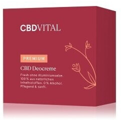 CBD-Vital Premium CBD Deodorant Cream (100 ml)