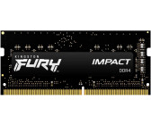 HyperX Impact Mémoire RAM 32Go Kit*(2x16Go) 2400MHz DDR4 CL15 SODIMM