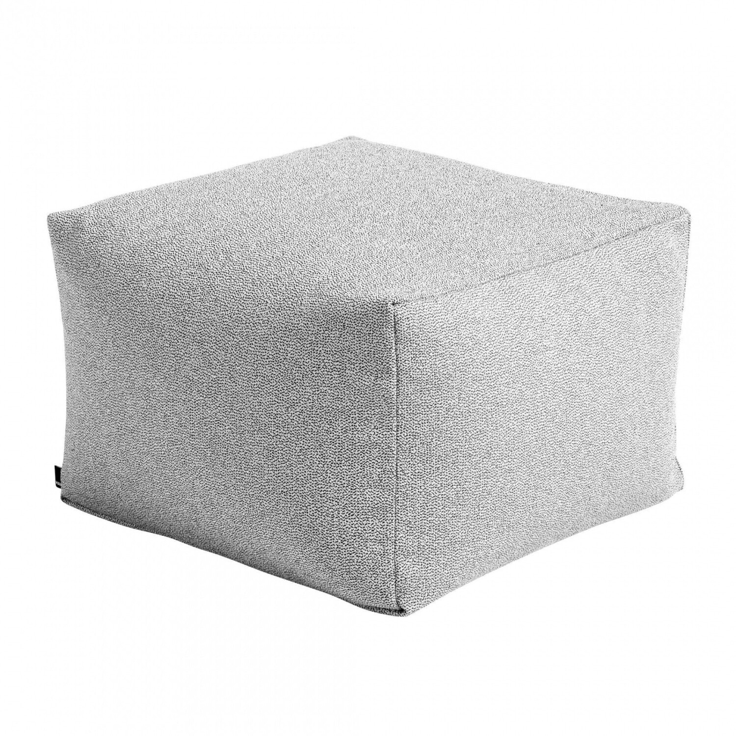 HAY Pouf 59x59x40cm sprinkle grey