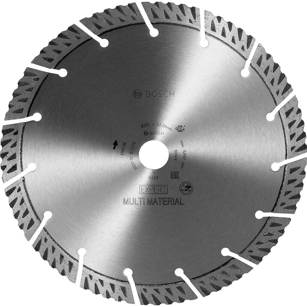 Bosch Accessories 1x Disques a tronconner diamantes Expert MultiMaterial  (pour Beton, O 350 mm, Accessoires Scie circulaire s - Cdiscount Bricolage