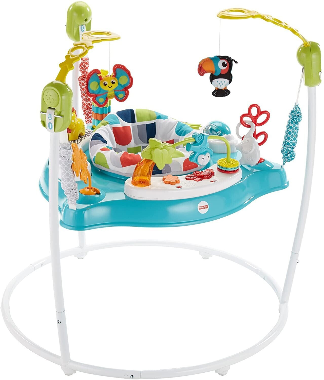 Fisher price clearance jumperoo age