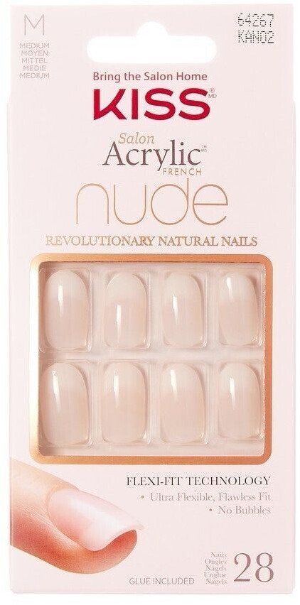 Kiss Salon Acrylic French Nude (28pcs.)
