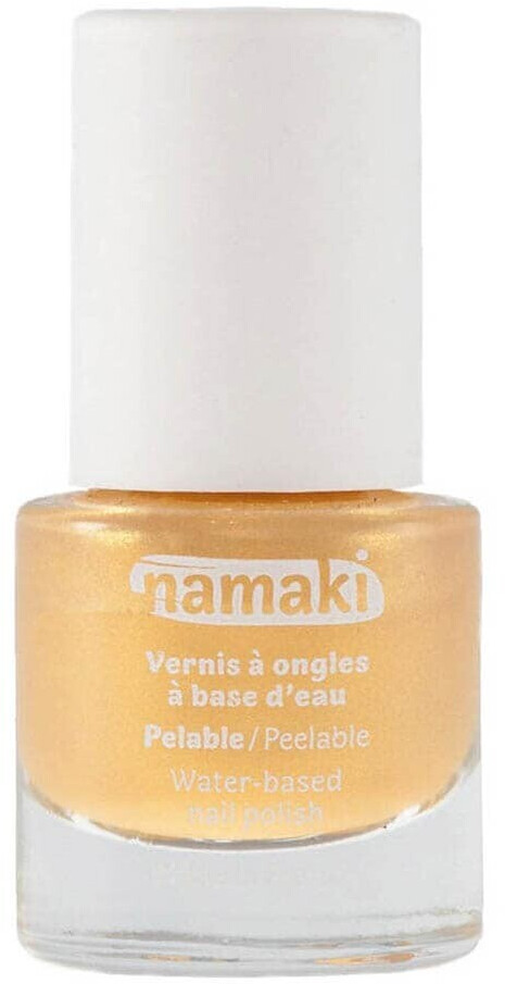 namaki Pelable Water-Based Nail Polish No.1 Gold