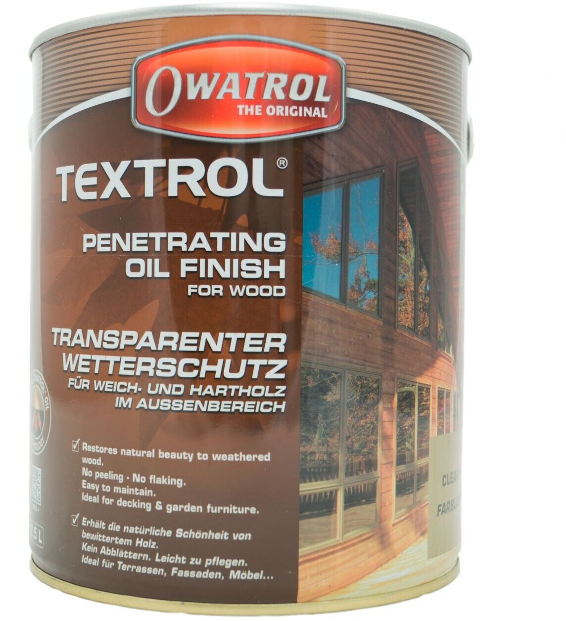 OWATROL Textrol Naturöl für Holz draußen 5 l ab 79,95 €