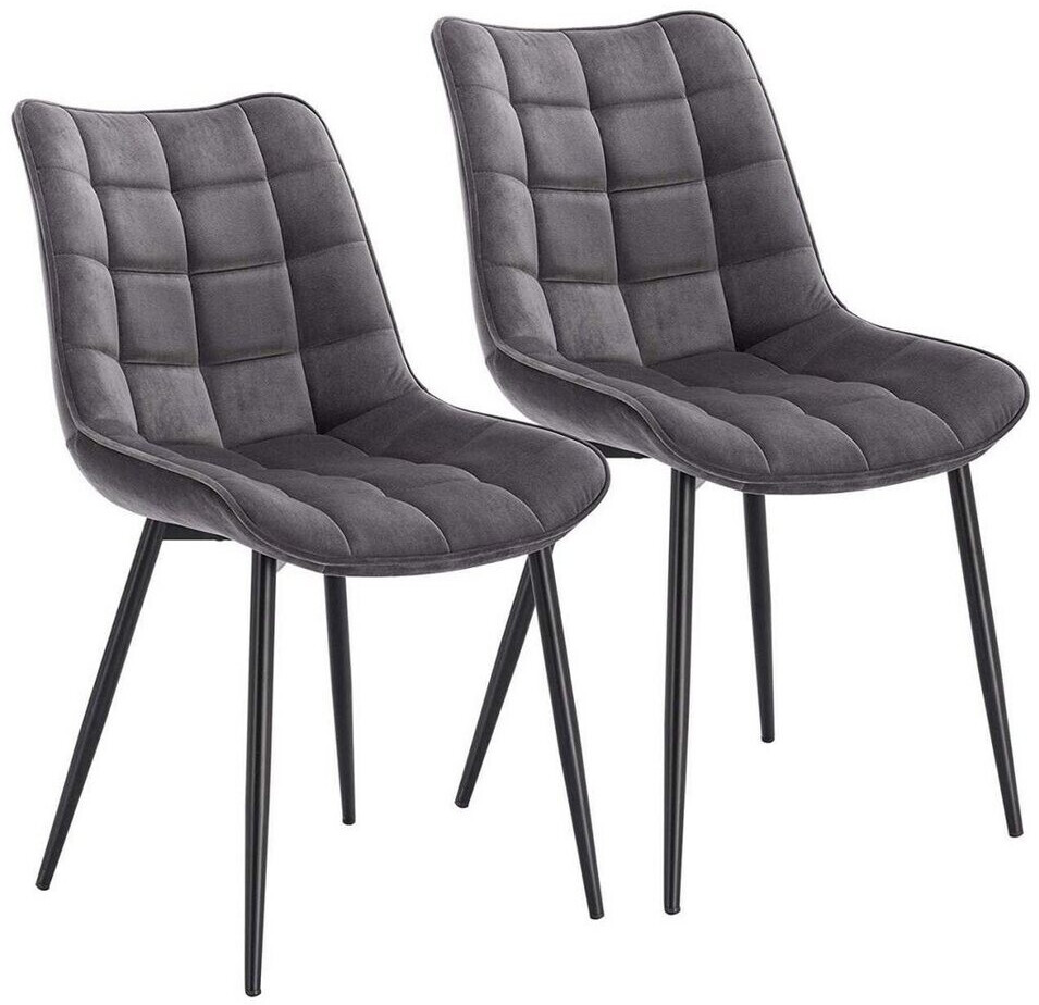 Woltu Elif velvet 2 pieces dark grey