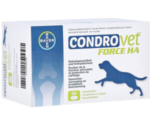 Condrovet Force Ha For Dogs Au Meilleur Prix Sur Idealo Fr