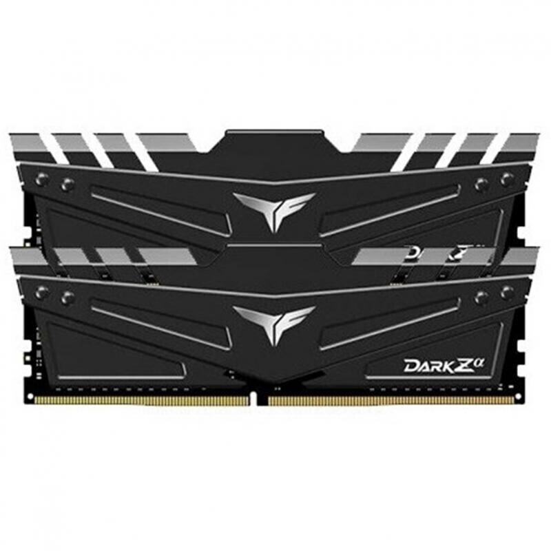 Team T-Force Dark Zα Kit 16 Go deux barrettes DDR4-3200 CL16 (TDZAD416G3200HC16CDC01)