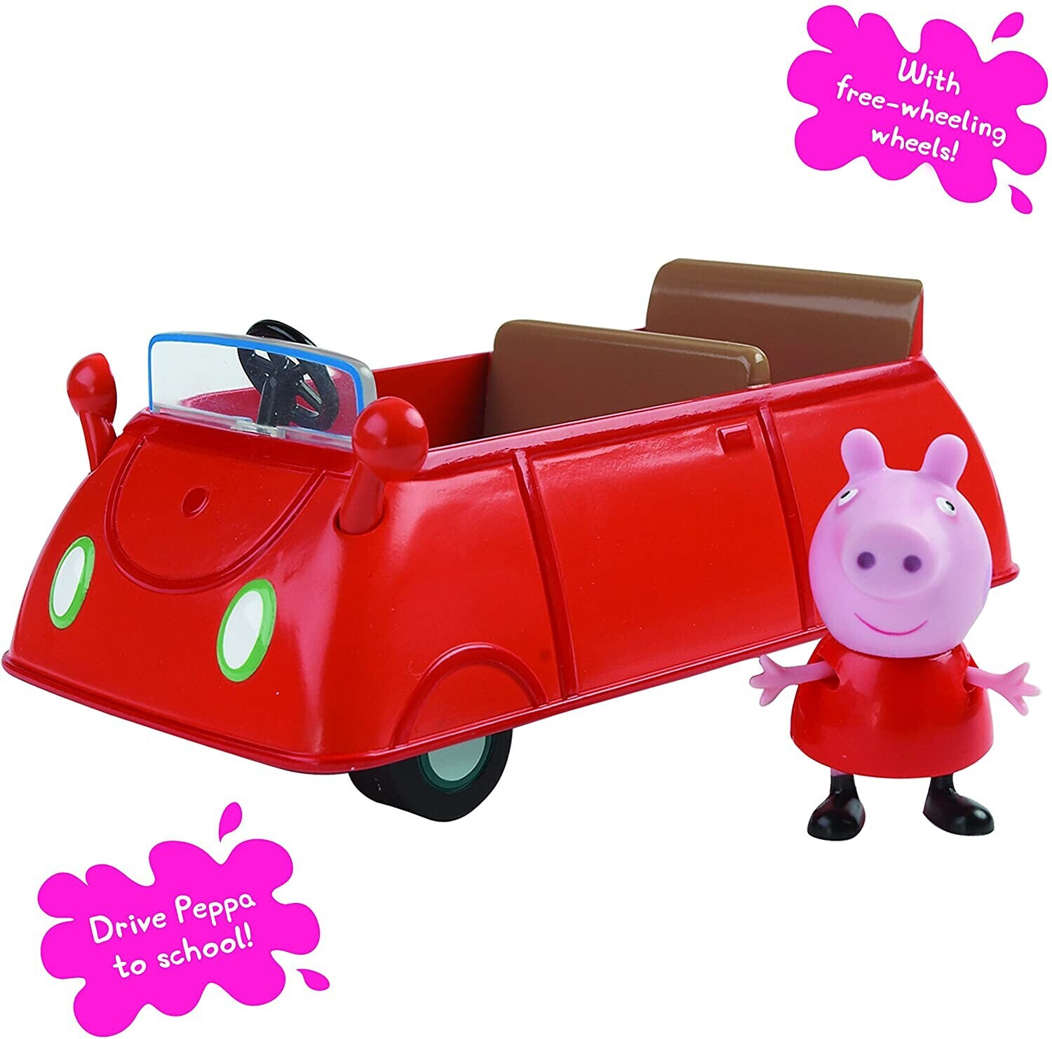 Peppa pig drive and steer car toy outlet