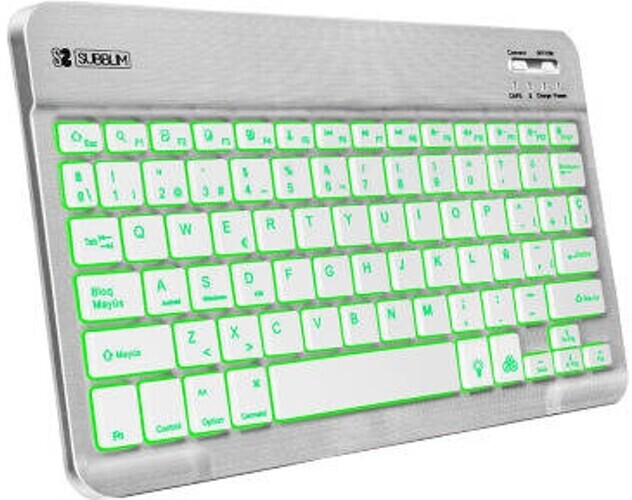 Subblim Smart Backlit BT argent (ES)