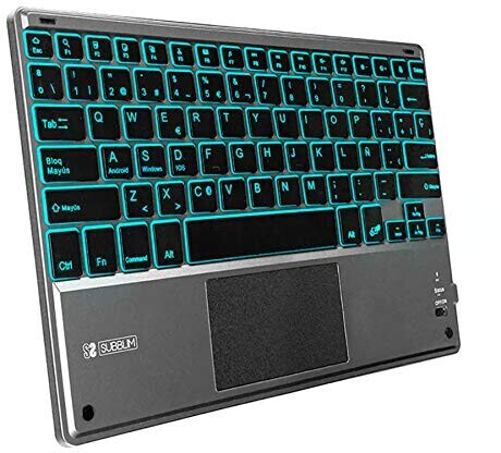 Subblim Smart Backlit BT Touchpad (ES) Grey