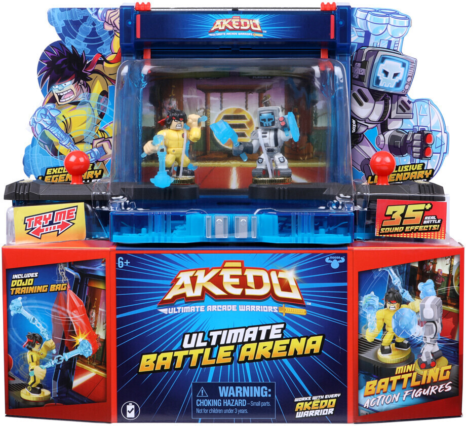 Jouet Moose Toys Legends of Akédo Powerstorm - Triple Strike Tag Team Arena  –