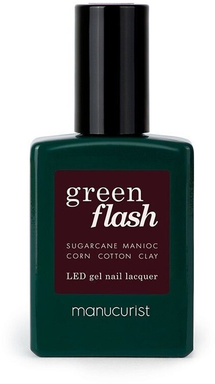 Manucurist Green Flash LED Gel Nail Lacquer Hollyhock (15ml)