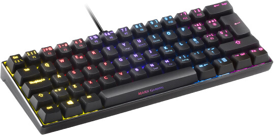 Mars Gaming MKMINI (ES) black switch blue