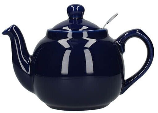 London Pottery Farmhouse Filter teapot 2-cup blue