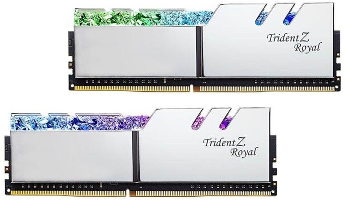 G.SKILL Trident Z Royal Kit 16 Go deux barrettes DDR4-4400 CL18 1.5V (F4-4400C18D-16GTRSC)