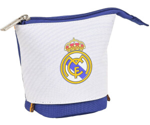 Real Madrid SAFTA 811624602 Color Gris Estuche portatodo con Bolsillo Real Madrid C.F 