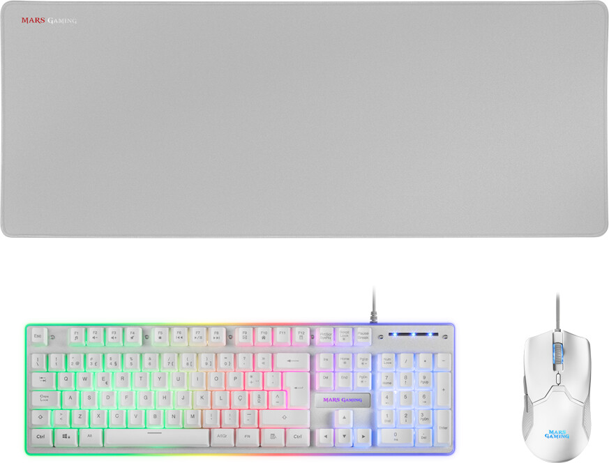 Mars Gaming MCPXWPT (PT) white
