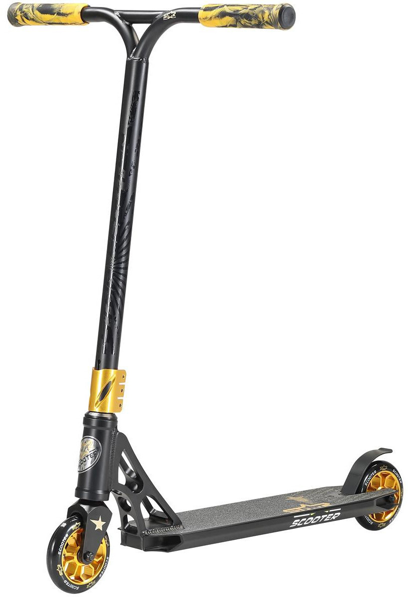 Star-Scooter Alu Professional Freestyle Stunt Scooter 110mm black/gold