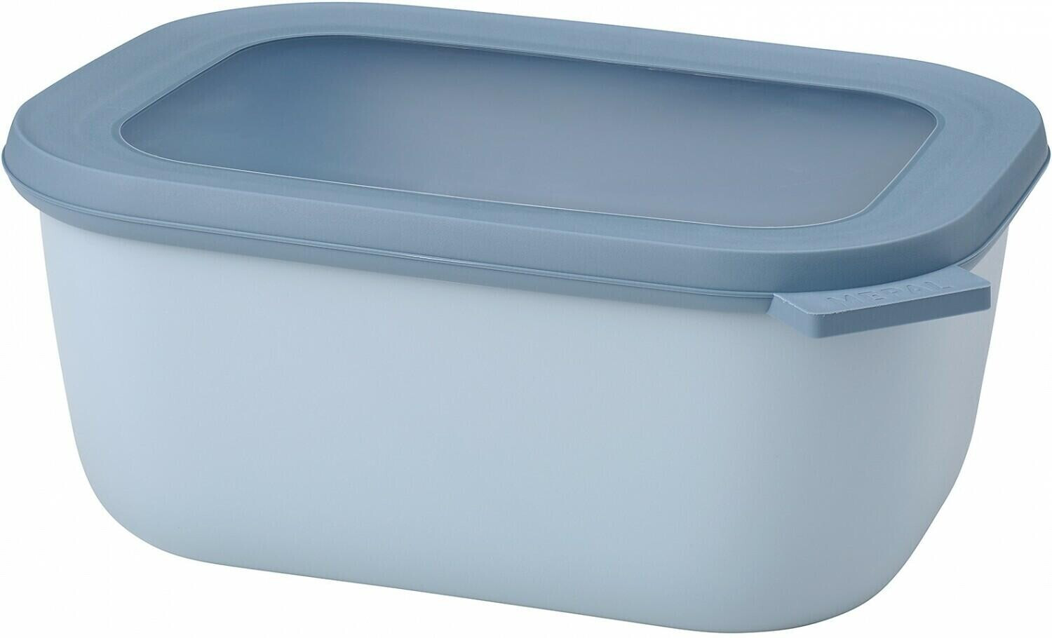 Rosti Mepal Cirqula Airtight Container rectangular 1,5 L nordic blue