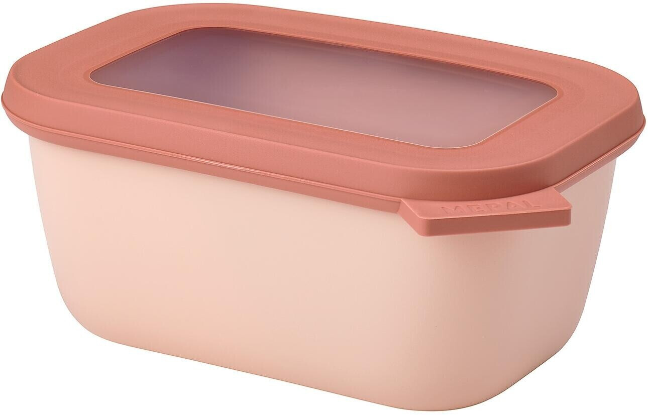 Rosti Mepal Cirqula Airtight Container rectangular 750 ml nordic blush