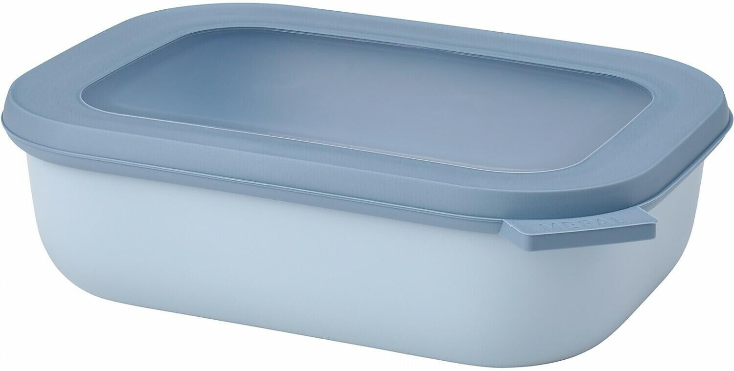 Rosti Mepal Cirqula Airtight Container rectangular 1 L nordic blue