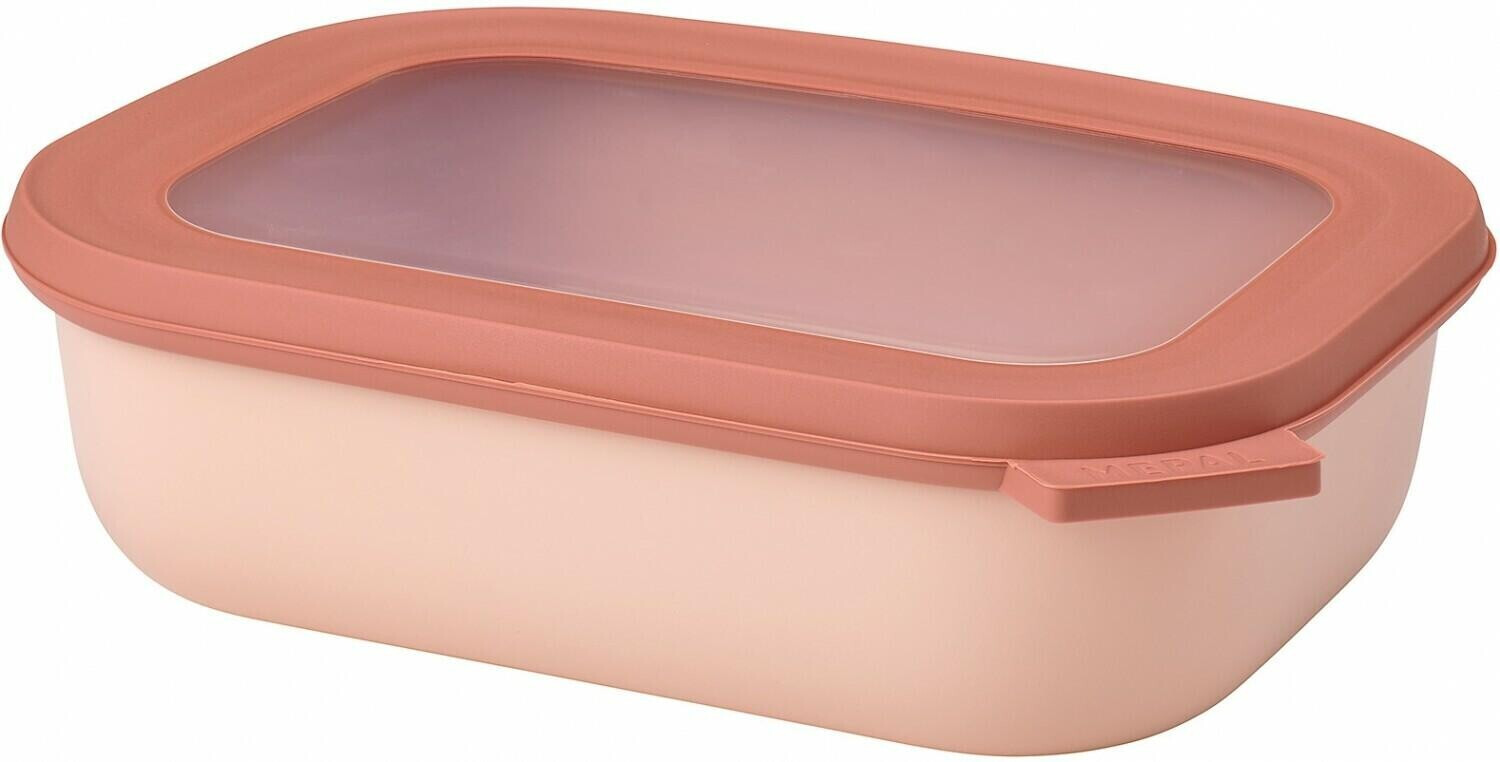 Rosti Mepal Cirqula Airtight Container rectangular 1 L nordic blush