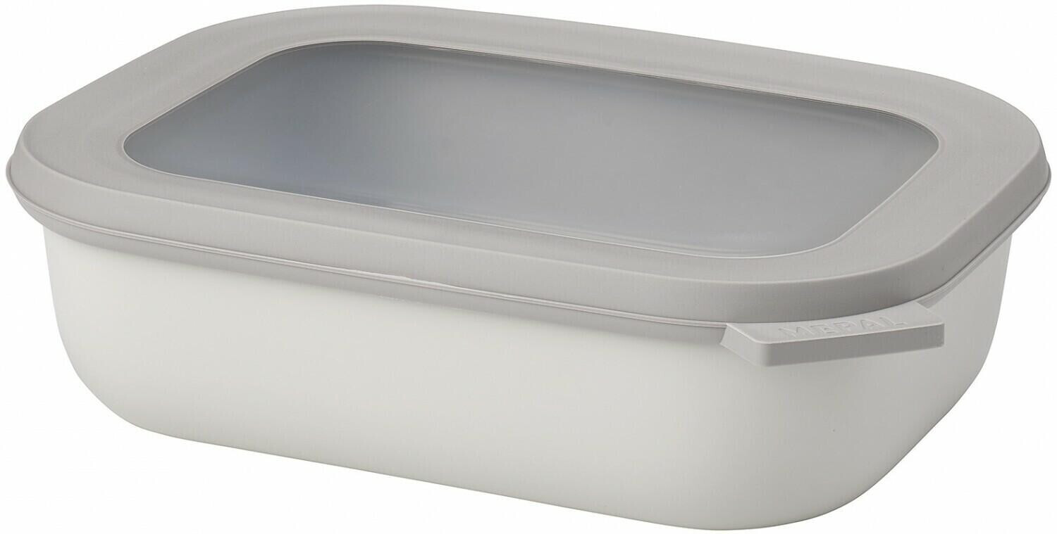 Rosti Mepal Cirqula Airtight Container rectangular 1 L nordic white