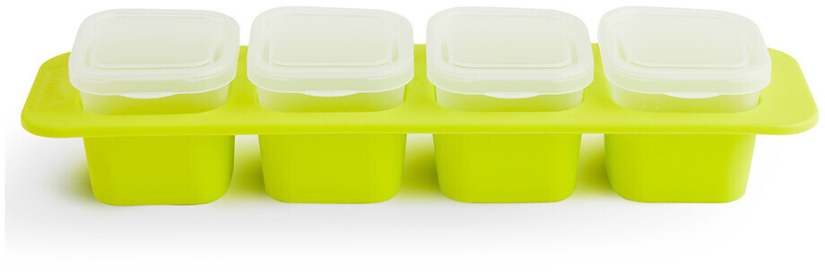 Rotho Domino Mini Freezer Box 50 ml lime green (4 pcs)