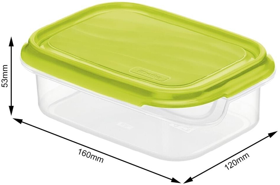Rotho Rondo Fridge Box 0,5 L lime
