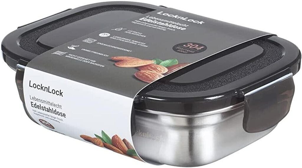Lock&Lock Stainless Steel Food Container 320 ml (STS810)