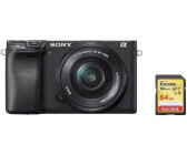  Sony Alpha 6400  APS-C Mirrorless Camera with Sony 16-50 mm  f/3.5-5.6 Power Zoom Lens (Fast 0.02s Autofocus 24.2 Megapixels, 4K Movie  Recording, Flip Screen for Vlogging), Black : Electronics